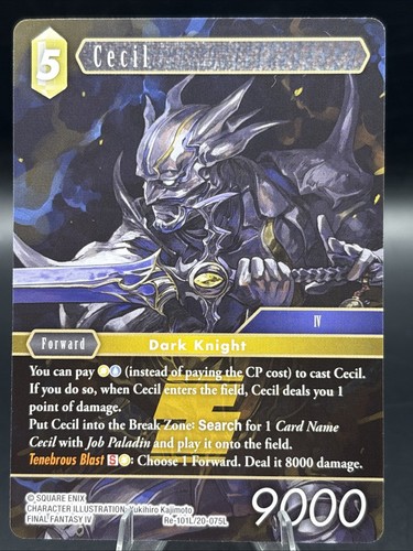 Final fantasy tcg cecil - fantasy,