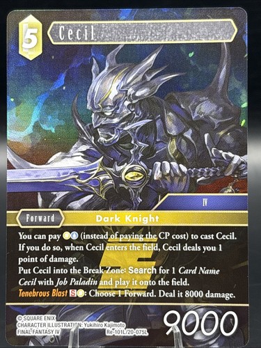Final fantasy tcg cecil - tcg,